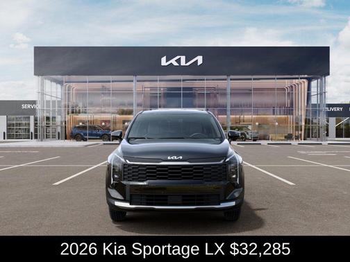 Ebony Black 2026 Kia Sportage LX