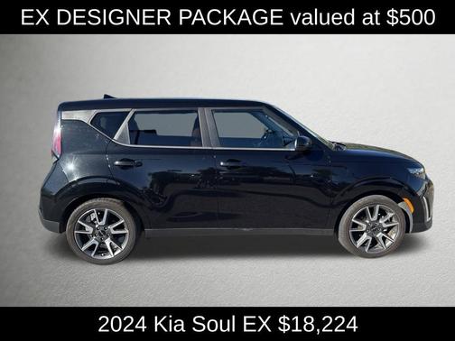 Fusion Orange 2024 Kia Soul EX