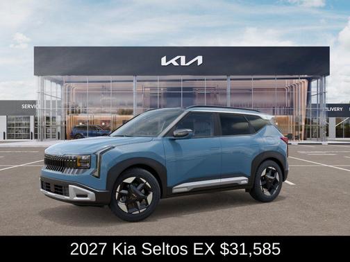 Blue Frost 2027 Kia Seltos EX