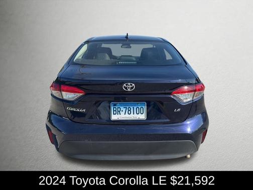 Blueprint 2024 Toyota Corolla LE
