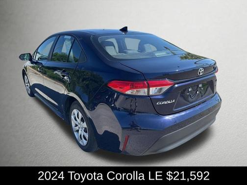 Blueprint 2024 Toyota Corolla LE