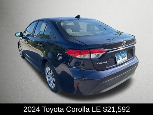 Blueprint 2024 Toyota Corolla LE