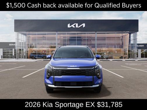 Blue 2026 Kia Sportage EX