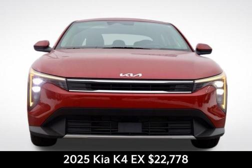 Currant Red 2025 Kia K4 EX