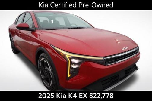 Currant Red 2025 Kia K4 EX