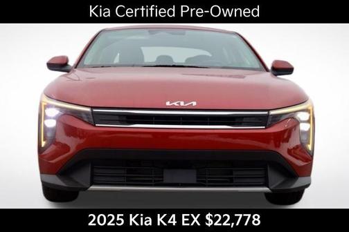 Currant Red 2025 Kia K4 EX