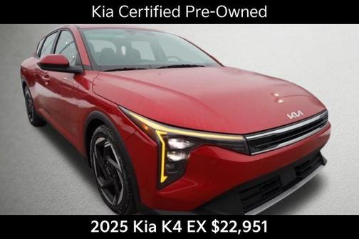 Currant Red 2025 Kia K4 EX