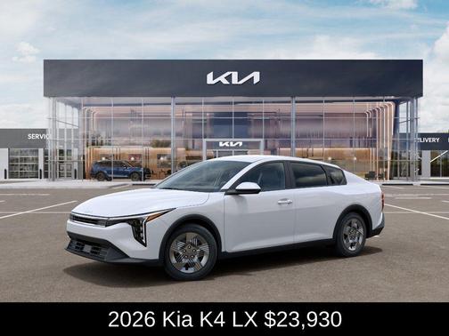 Snow White Pearl 2026 Kia K4 LX