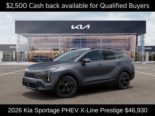 Shadow 2026 Kia Sportage Plug-In Hybrid X-Line Prestige