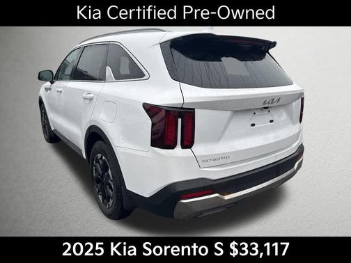 Glacial White Pearl 2025 Kia Sorento S