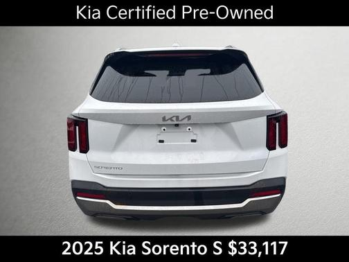 Glacial White Pearl 2025 Kia Sorento S