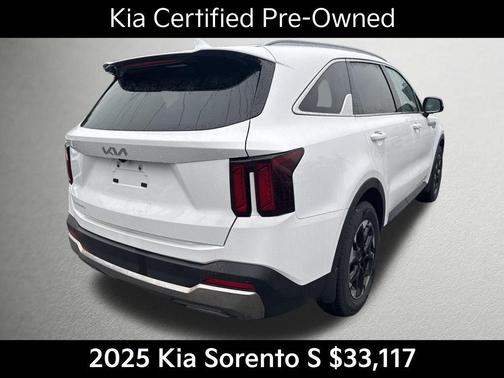 Glacial White Pearl 2025 Kia Sorento S