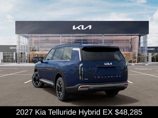 Midnight Black 2027 Kia Telluride EX