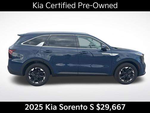 Midnight Black 2025 Kia Sorento S