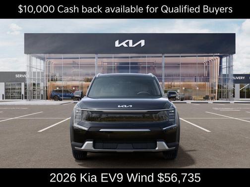 Ebony Black 2026 Kia EV9 Wind