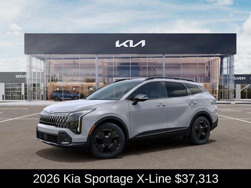 Wolf Gray 2026 Kia Sportage X-Line