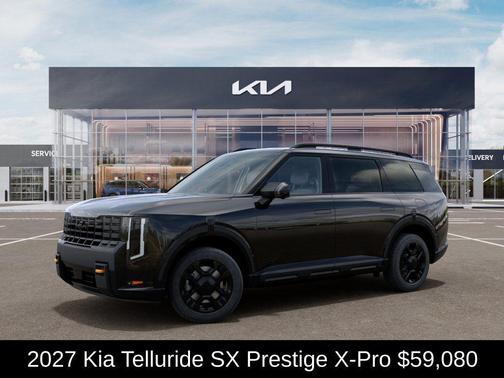 Ebony Black 2027 Kia Telluride SX-Prestige
