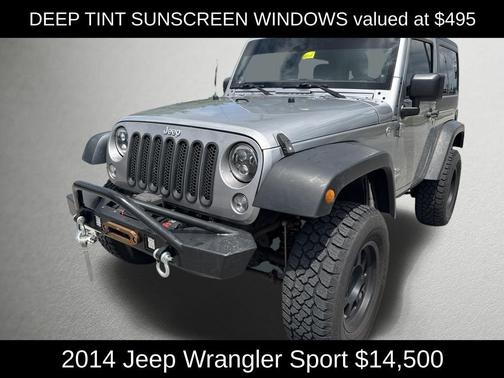Billet Clearcoat Metallic 2014 Jeep Wrangler Sport