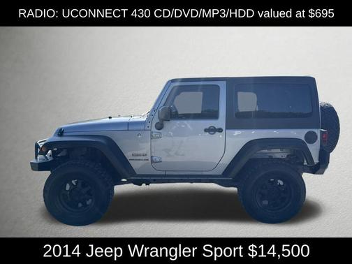 Billet Clearcoat Metallic 2014 Jeep Wrangler Sport