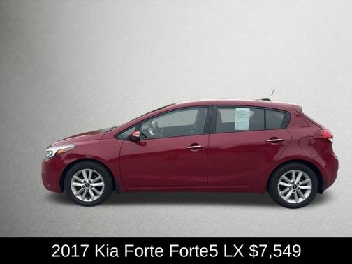 Crimson Red 2017 Kia Forte LX