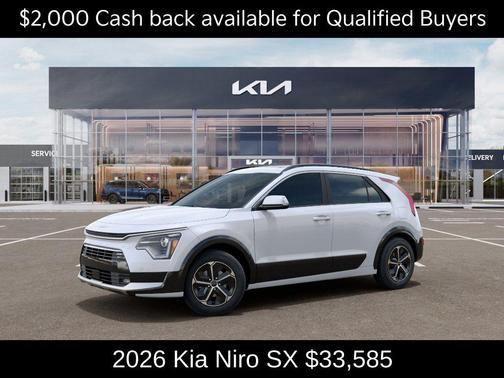 Snow White Pearl 2026 Kia Niro SX