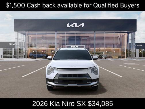 Snow White Pearl 2026 Kia Niro SX
