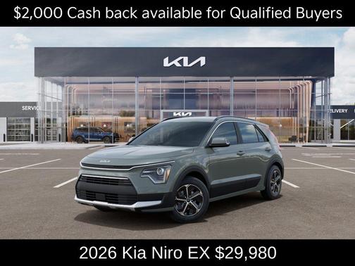 Green 2026 Kia Niro EX