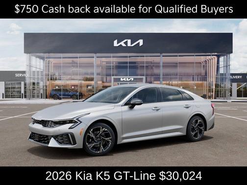 Steel 2026 Kia K5 GT-Line