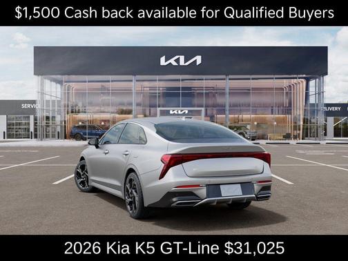 Steel 2026 Kia K5 GT-Line