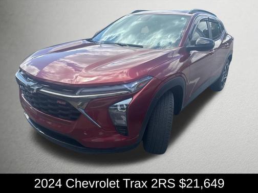 Crimson Metallic 2024 Chevrolet Trax 2RS