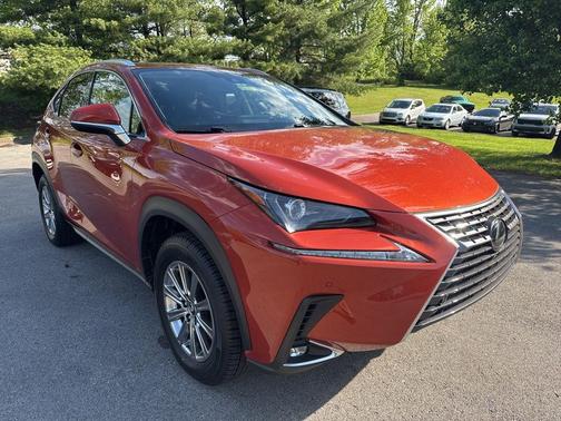 Orange 2021 Lexus NX 300 Base