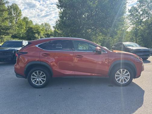 Orange 2021 Lexus NX 300 Base