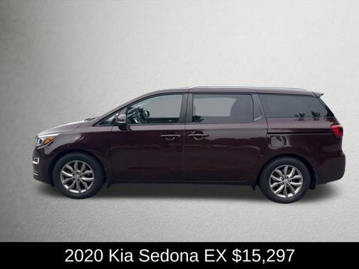 Venetian Red Pearl Metallic 2020 Kia Sedona EX