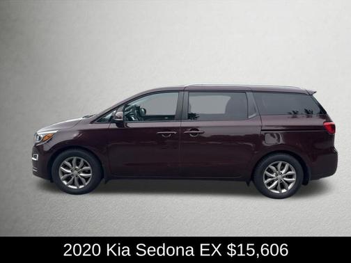 Venetian Red Pearl Metallic 2020 Kia Sedona EX