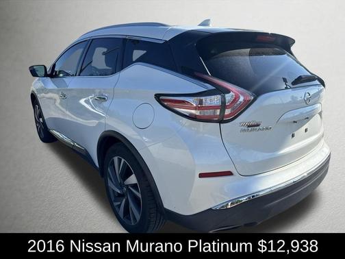 Pearl White 2016 Nissan Murano Platinum