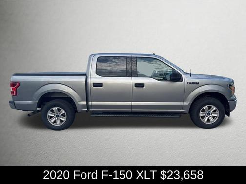 Iconic Silver Metallic 2020 Ford F-150 XLT