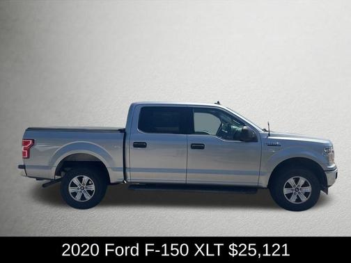 Iconic Silver Metallic 2020 Ford F-150 XLT