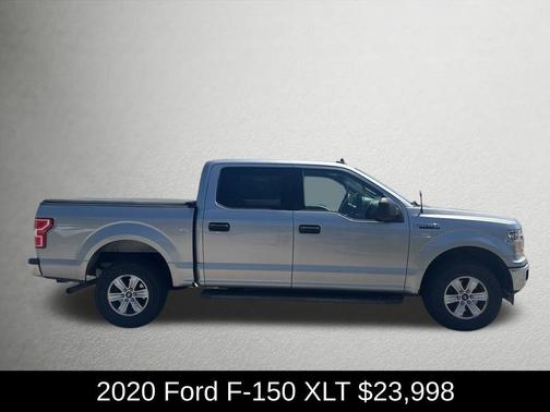 Iconic Silver Metallic 2020 Ford F-150 XLT