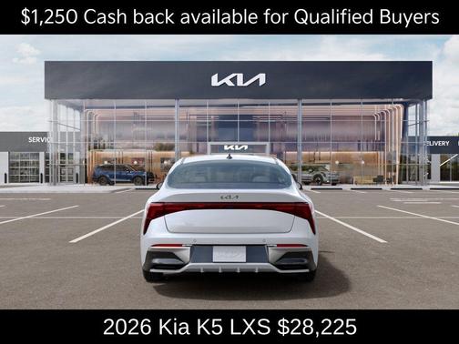 Snow White Pearl 2026 Kia K5 LXS