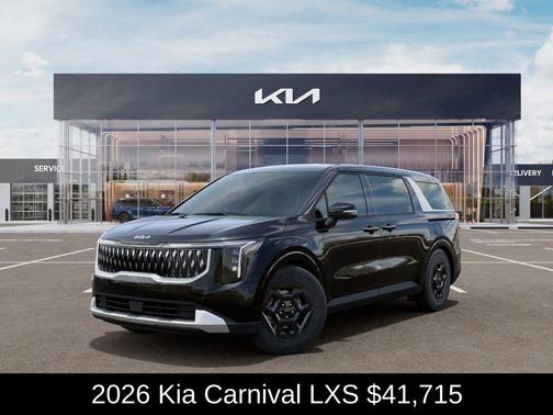 Aurora Black Pearl 2026 Kia Carnival LXS