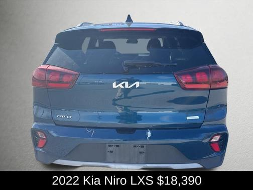 Deep Cerulean 2022 Kia Niro LXS