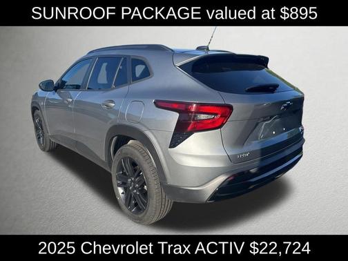 Sterling Gray Metallic 2025 Chevrolet Trax ACTIV