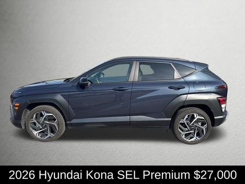 Denim Blue Pearl 2026 Hyundai KONA SEL Premium