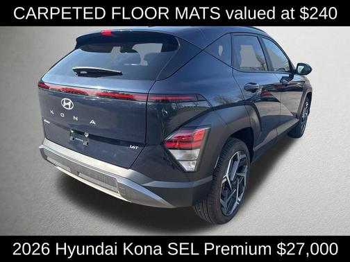 Denim Blue Pearl 2026 Hyundai KONA SEL Premium