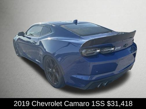 Riverside Blue Metallic 2019 Chevrolet Camaro 1SS
