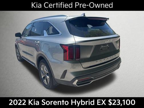 Steel Gray 2022 Kia Sorento Hybrid EX