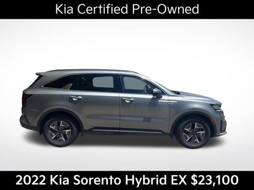 Steel Gray 2022 Kia Sorento Hybrid EX