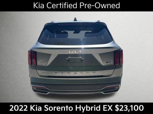 Steel Gray 2022 Kia Sorento Hybrid EX