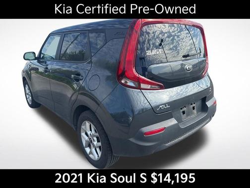 Gravity Gray 2021 Kia Soul S