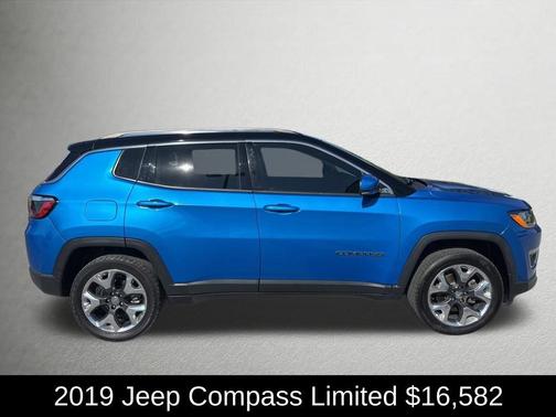 Laser Blue 2019 Jeep Compass Limited